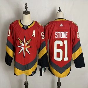 Vegas Golden Knights Trikot Mark Stone 61 2022 Reverse Retro Rot Authentic